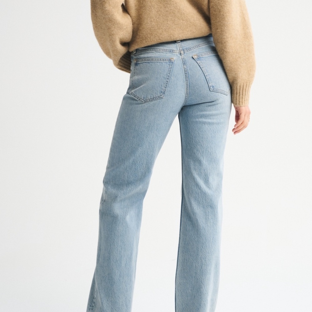 High Rise 90s Relaxed light Jean LONG - Picture 3 of 6